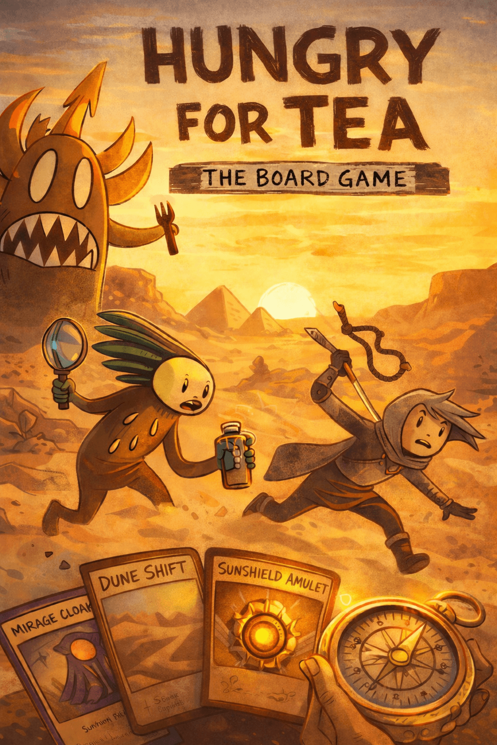 Hungry for Tea board game cover