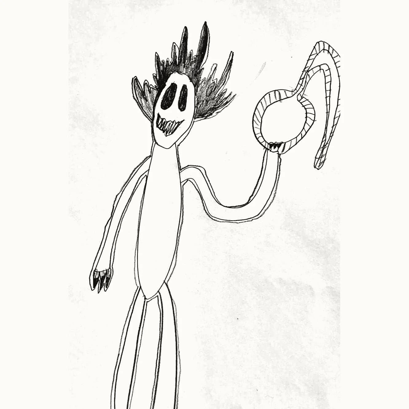 Rope Guy drawing by Benjamin